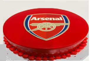 Arsenal Cake