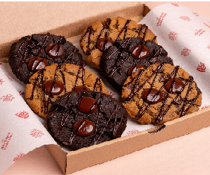 Chocolate Cookies pack  x 6